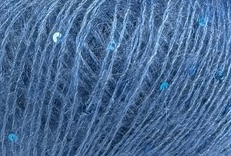 Sesia Bluebell Mohairgarn mit Pailletten Jeansblau 1765